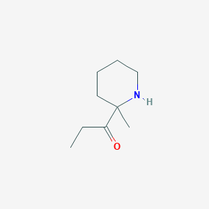 1-(2-Methylpiperidin-2-yl)propan-1-one