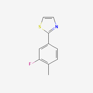 2-(3-Fluoro-4-methylphenyl)-1,3-thiazole