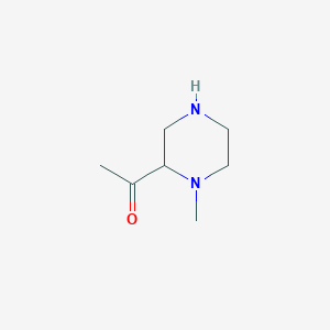 1-(1-Methylpiperazin-2-YL)ethan-1-one