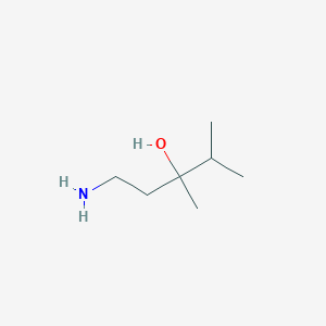 1-Amino-3,4-dimethylpentan-3-ol