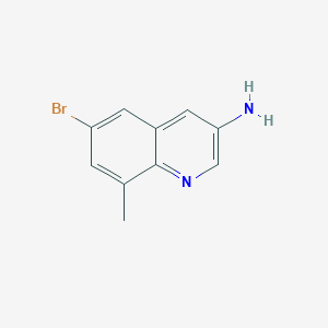 6-Bromo-8-methylquinolin-3-amine