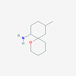 10-Methyl-1-oxaspiro[5.5]undecan-7-amine