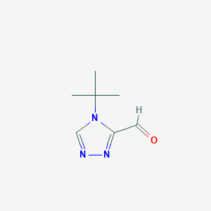 4-tert-Butyl-4H-1,2,4-triazole-3-carbaldehyde