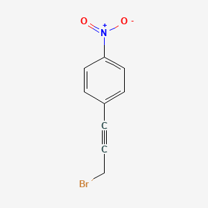 1-(3-Bromoprop-1-yn-1-yl)-4-nitrobenzene