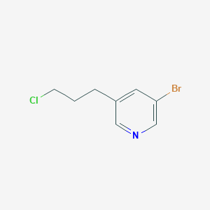 3-Bromo-5-(3-chloropropyl)pyridine