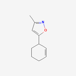 5-(Cyclohex-2-en-1-yl)-3-methyl-1,2-oxazole