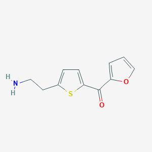 2-[5-(Furan-2-carbonyl)thiophen-2-yl]ethan-1-amine