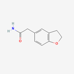 molecular formula C10H11NO2 B1321110 2,3-Dihydro-1-benzofuran-5-ylacetamide CAS No. 603304-24-1