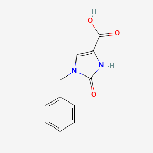 1-Benzyl-2-oxo-2,3-dihydro-1H-imidazole-4-carboxylic acid