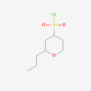 2-Propyloxane-4-sulfonyl chloride