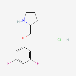 2-((3,5-Difluorophenoxy)methyl)pyrrolidine hydrochloride