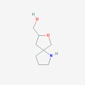 {7-Oxa-1-azaspiro[4.4]nonan-8-yl}methanol