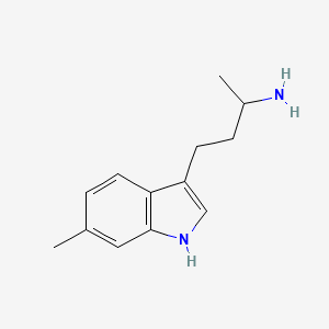 4-(6-Methyl-1H-indol-3-yl)butan-2-amine