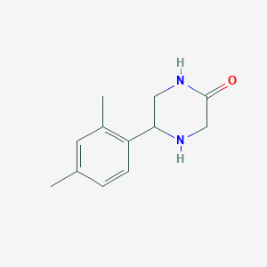 5-(2,4-Dimethylphenyl)piperazin-2-one