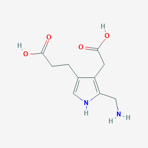 molecular formula C10H14N2O4 B132115 卟啉原 CAS No. 487-90-1
