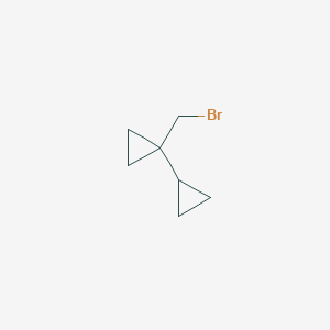 1-(Bromomethyl)-1-cyclopropylcyclopropane