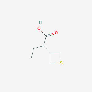 2-(Thietan-3-yl)butanoic acid