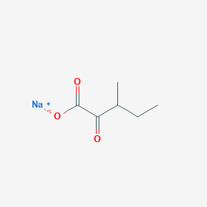 molecular formula C6H9NaO3 B132116 Sodium 3-methyl-2-oxopentanoate CAS No. 3715-31-9