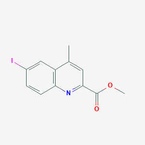 Methyl 6-iodo-4-methylquinoline-2-carboxylate