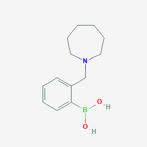 {2-[(Azepan-1-yl)methyl]phenyl}boronic acid