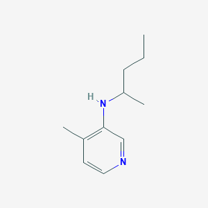 4-methyl-N-(pentan-2-yl)pyridin-3-amine