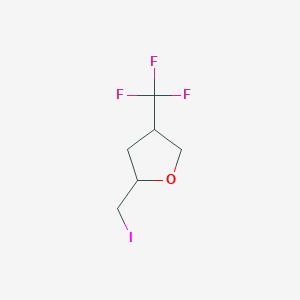 2-(Iodomethyl)-4-(trifluoromethyl)oxolane