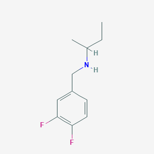 (Butan-2-yl)[(3,4-difluorophenyl)methyl]amine