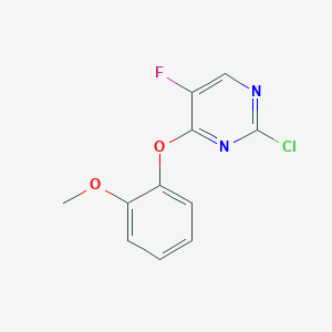 2-Chloro-5-fluoro-4-(2-methoxyphenoxy)pyrimidine