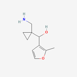 [1-(Aminomethyl)cyclopropyl](2-methylfuran-3-yl)methanol