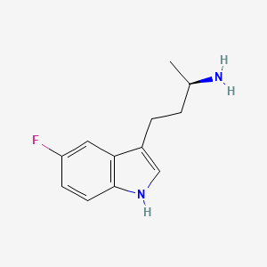 (2R)-4-(5-Fluoro-1H-indol-3-yl)butan-2-amine