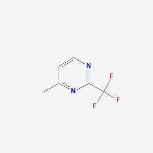 molecular formula C6H5F3N2 B1321189 4-Methyl-2-(trifluoromethyl)pyrimidine CAS No. 1017464-05-9