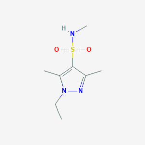 1-Ethyl-N,3,5-trimethyl-1H-pyrazole-4-sulfonamide