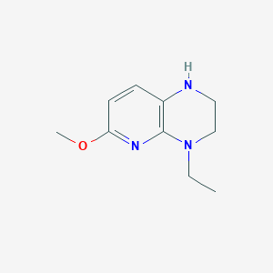 4-Ethyl-6-methoxy-1H,2H,3H,4H-pyrido[2,3-B]pyrazine