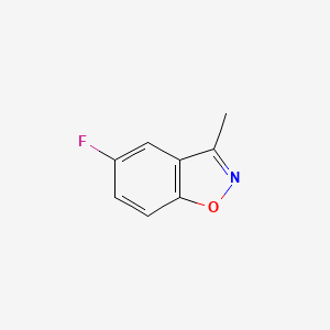 B1321199 5-Fluoro-3-methylbenzo[d]isoxazole CAS No. 1260762-27-3
