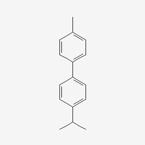 molecular formula C16H18 B1321201 4'-Isopropyl-4-methyl-biphenyl 