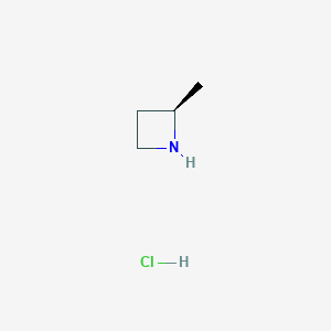 molecular formula C4H10ClN B1321207 (r)-2-Methylazetidine hydrochloride CAS No. 791614-71-6