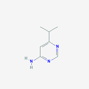molecular formula C7H11N3 B1321212 6-Isopropylpyrimidin-4-amine CAS No. 1159818-06-0