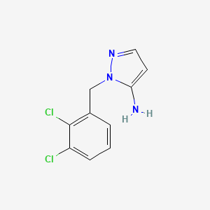 1-[(2,3-Dichlorophenyl)methyl]-1H-pyrazol-5-amine