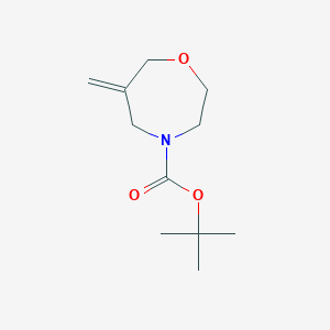 molecular formula C11H19NO3 B1321219 Tert-butyl 6-methylene-1,4-oxazepane-4-carboxylate CAS No. 748805-96-1