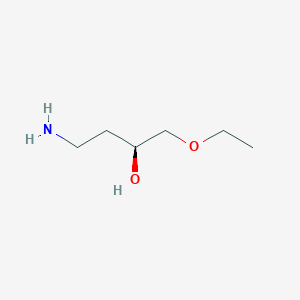 (2S)-4-Amino-1-ethoxybutan-2-ol