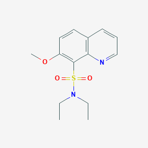 N,N-Diethyl-7-methoxyquinoline-8-sulfonamide