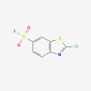 2-Chloro-1,3-benzothiazole-6-sulfonyl fluoride