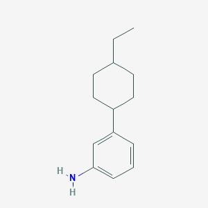 3-(4-Ethylcyclohexyl)aniline