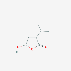 5-Hydroxy-3-(propan-2-yl)-2,5-dihydrofuran-2-one