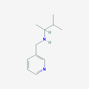 (3-Methylbutan-2-yl)(pyridin-3-ylmethyl)amine