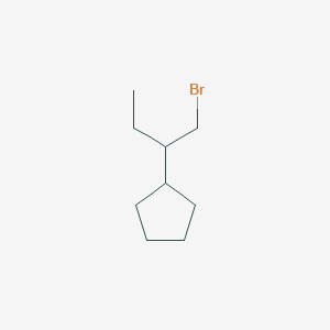 (1-Bromobutan-2-yl)cyclopentane