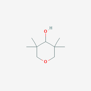 3,3,5,5-Tetramethyltetrahydro-2H-pyran-4-OL