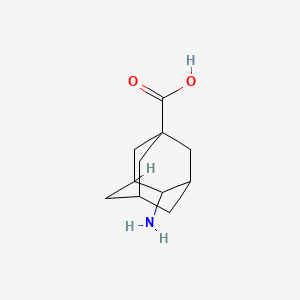 molecular formula C11H17NO2 B1321264 4-Aminoadamantane-1-carboxylic acid CAS No. 1057343-95-9