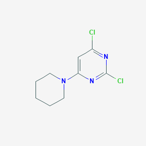 molecular formula C9H11Cl2N3 B1321265 2,4-二氯-6-(哌啶-1-基)嘧啶 CAS No. 213201-98-0