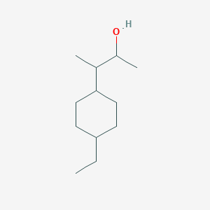 molecular formula C12H24O B13212667 3-(4-Ethylcyclohexyl)butan-2-ol 